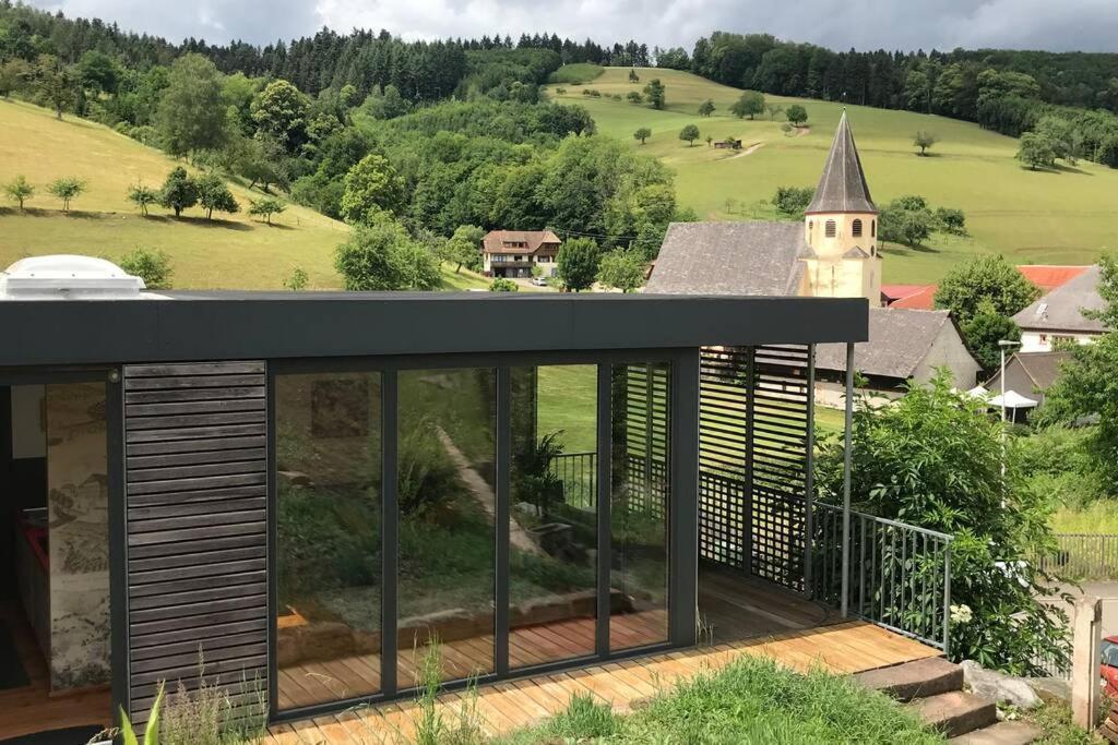 S-Suite Das Design-Ferienhaus Im Schwarzwald Biberach  Bagian luar foto