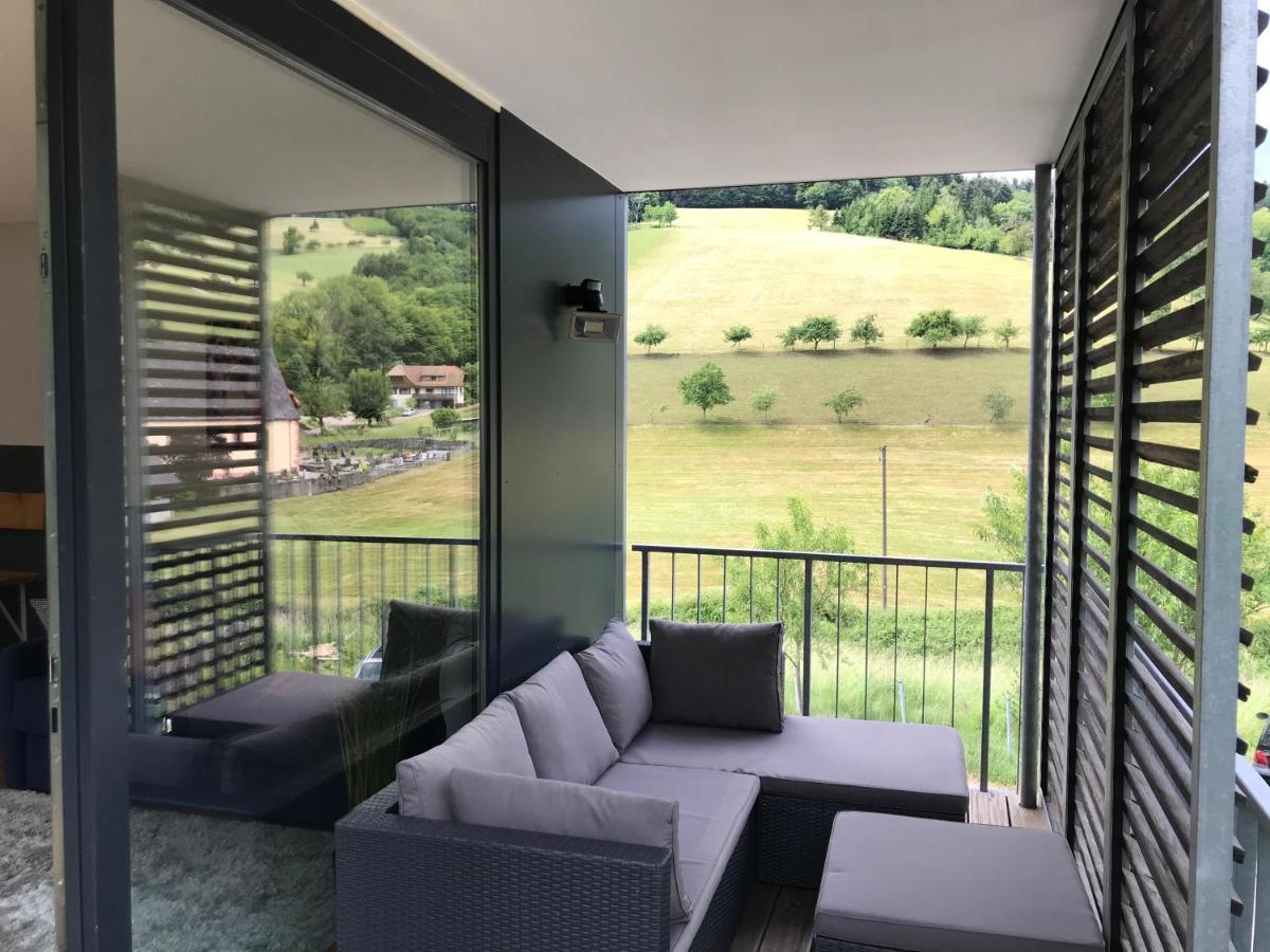 S-Suite Das Design-Ferienhaus Im Schwarzwald Biberach  Bagian luar foto