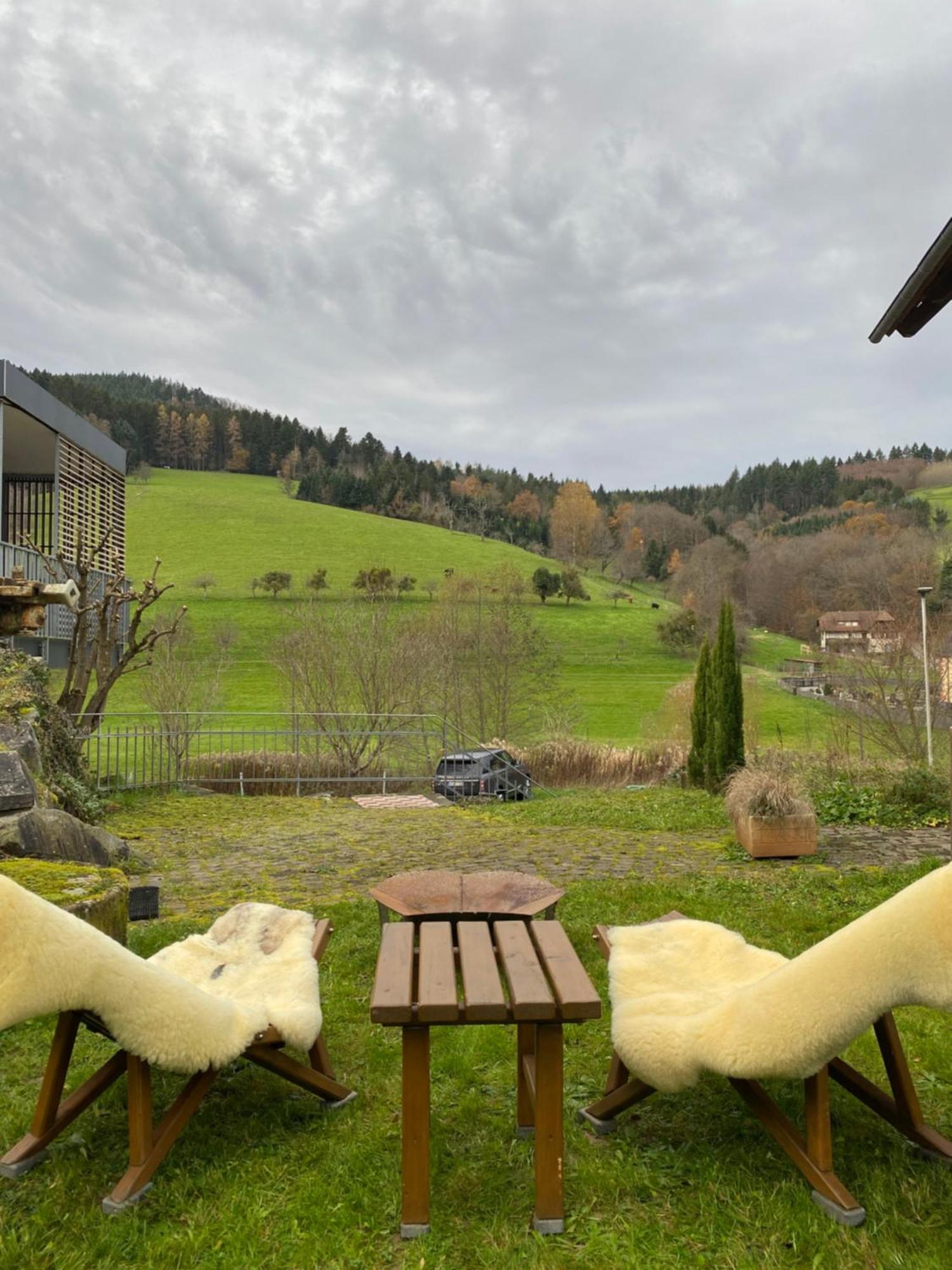 S-Suite Das Design-Ferienhaus Im Schwarzwald Biberach  Bagian luar foto